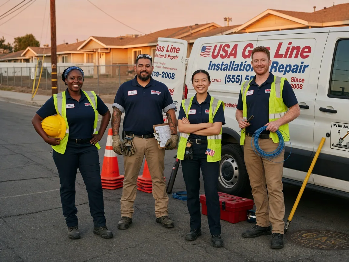 Gas Line Installation company in Smyer, TX